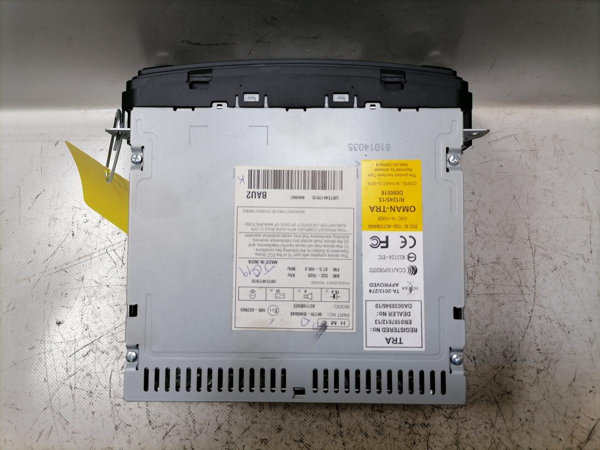 Hyundai I10 2 original Autoradio Bj.2014